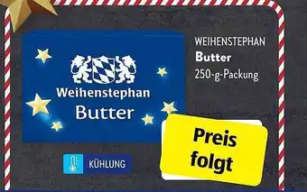 Aldi Süd Weihenstephan butter Angebot