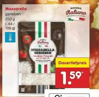 Netto Marken-Discount Mozzarella Mondo Italiano Angebot