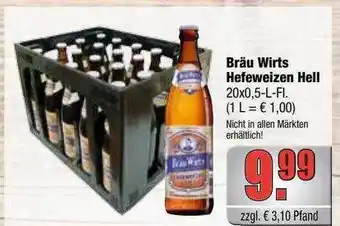 alldrink Bräu wirts hefeweizen hell Angebot