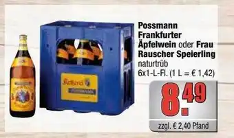 alldrink Possmann frankfurter äpfelwein oder frau rauscher speierling Angebot