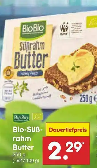 Netto Marken-Discount Bio-süßrahm Butter Biobio Angebot