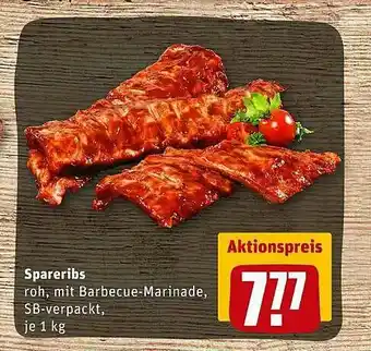 REWE Spareribs Angebot