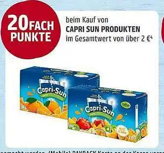 REWE Capri Sun Produkten Angebot