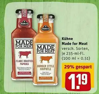 REWE Kühne Made For Meat Angebot