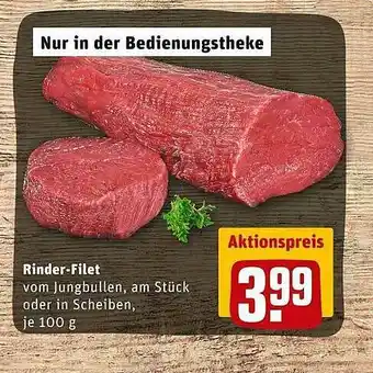 REWE Kaufpark Rinder-filet Angebot