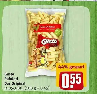 REWE Kaufpark Gusto Pufuleti Das Original Angebot