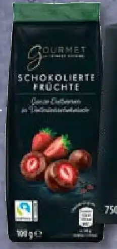 Aldi Nord Gourmet Finest Cuisine Schokolierte Früchte 100 g Packung Angebot