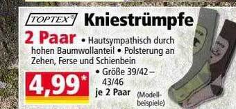 Norma Toptex kniestrümpfe 2 paar Angebot