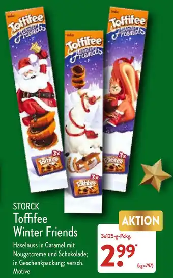 Aldi Nord Storck Toffifee Winter Friends 3x125 g Pckg. Angebot