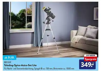 Aldi Süd Bresser teleskop spica-astro-set lite Angebot