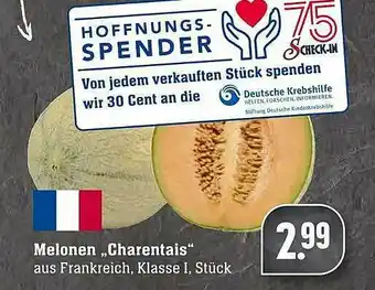 Scheck-in-Center Melonen „charentais” Angebot