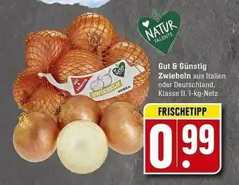 Scheck-in-Center Gut & Günstig Zwiebeln Angebot