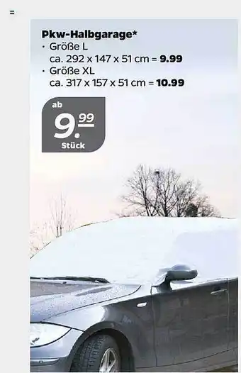 NETTO Pkw-halbgarage Angebot