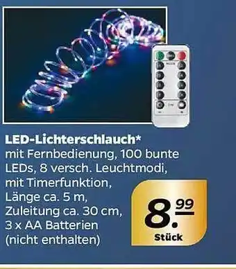 NETTO Led-lichterschlauch Angebot