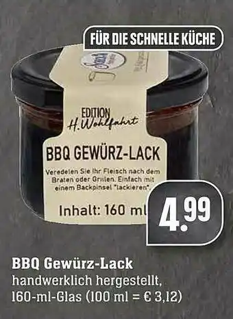 Scheck-in-Center Bbq Gewürz-lack Angebot