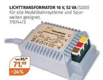 Müller Lichttransformator 16v, 52va Angebot