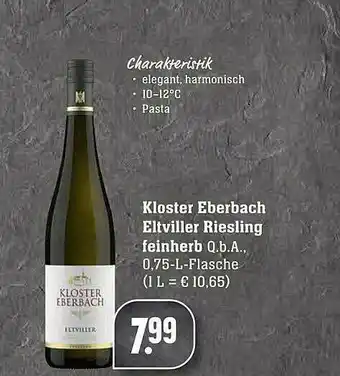 Scheck-in-Center Kloster Eberbach Eltviller Riesling Feinherb Angebot