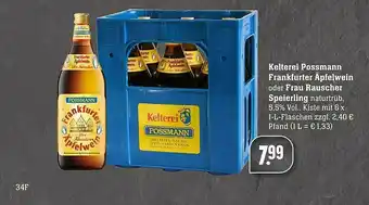 Scheck-in-Center Kelterei Possmann Frankfurter äpfelwein Oder Frau Rauscher Speierling Angebot