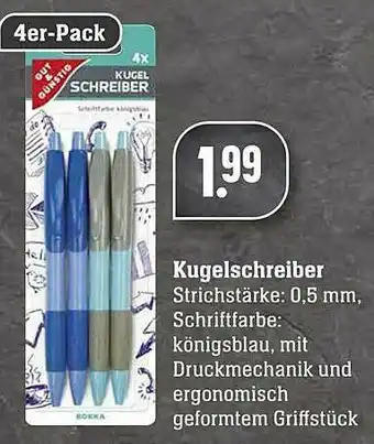 Scheck-in-Center Kugelschreiber Angebot