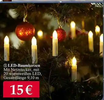 Woolworth Led-baumkerzen Angebot