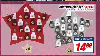 CENTERSHOP Adventskalender stern Angebot