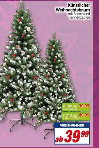 CENTERSHOP Künstlicher weihnachtsbaum Angebot