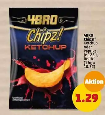 PENNY 4bro chipz! ketchup oder paprika Angebot