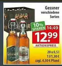 Getränkeland Gessner Angebot