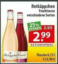 Getränkeland Rotkäppchen Fruchtsecco Angebot