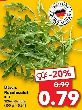 Kaufland Dtsch. Rucolasalat Angebot