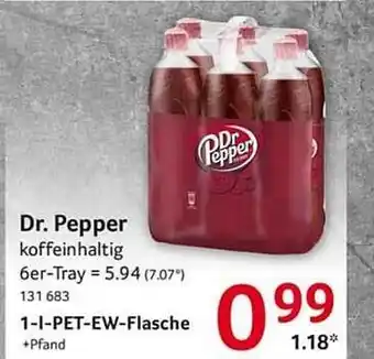 Selgros Dr. pepper koffeinhaltig Angebot