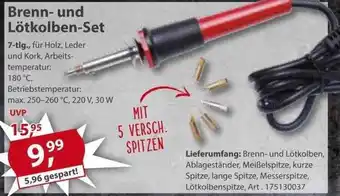 Sonderpreis Baumarkt Brenn- und lötkolben-set Angebot