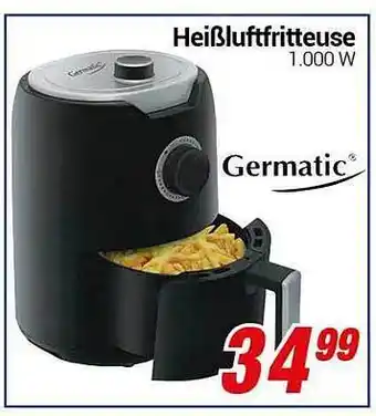 CENTERSHOP Heißluftfritteuse germatic Angebot