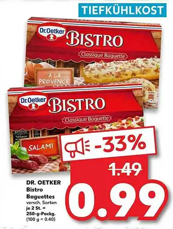 Kaufland Dr Oetker Bistro Baguettes Angebot