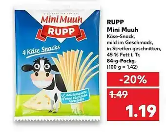 Kaufland Rupp Mini Muuh Angebot