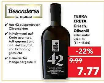 Kaufland Terra Creta Olivenöl Angebot