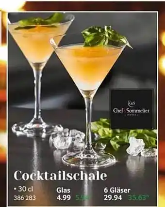 Selgros Cocktailschale Angebot