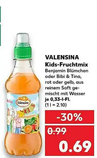 Kaufland Valensina Kids-fruchtmix Angebot