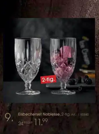 Zurbrüggen Eisbecherset noblesse Angebot