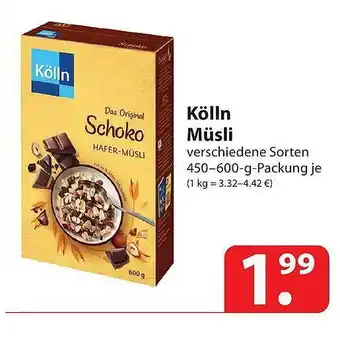 Famila Nord Ost Kölln müsli Angebot