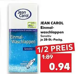 Kaufland Jean Carol Enmalwaschlappen Angebot