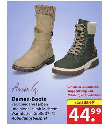 Famila Nord Ost Annie g. damen-boots Angebot