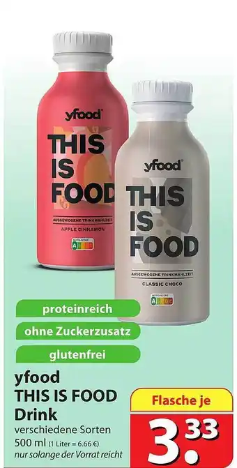 Famila Nord Ost Yfood this is food drink Angebot