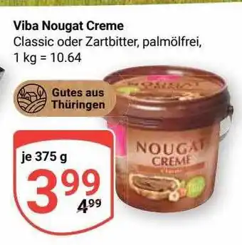 Globus Viba nougat creme Angebot