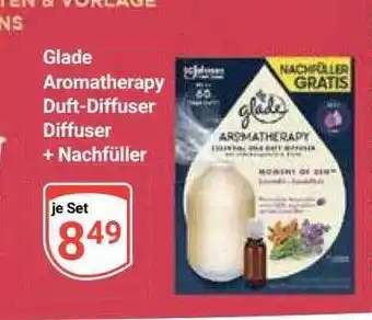 Globus Glade aromatherapy duft-diffuser diffuser + nachfüller Angebot