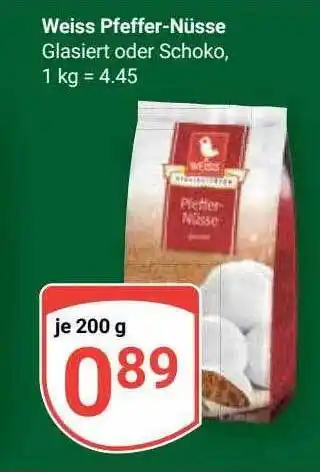 Globus Weiss pfeffer-nüsse Angebot