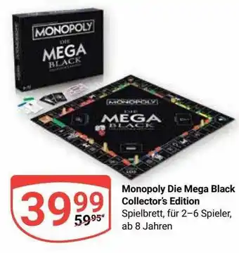 Globus Monopoly die mega black collector's edition Angebot