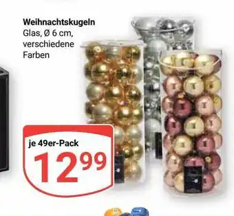 Globus Weihnachtskugeln Angebot