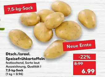 Kaufland Speisefrühkartoffeln Angebot