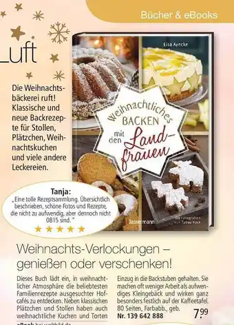 Weltbild Weihnachts-verlockungen - geießen oder verschenken! Angebot